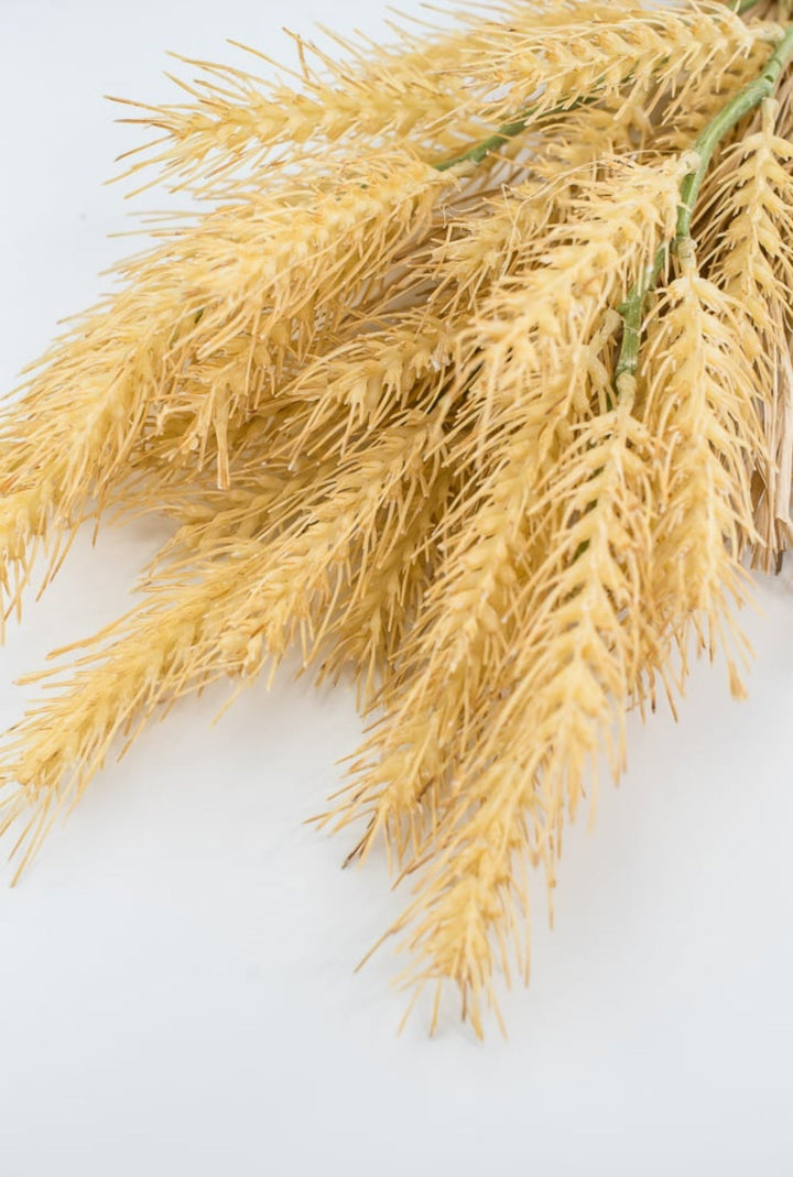 Golden wheat grass bush - Greenery MarketArtificial Flora27901