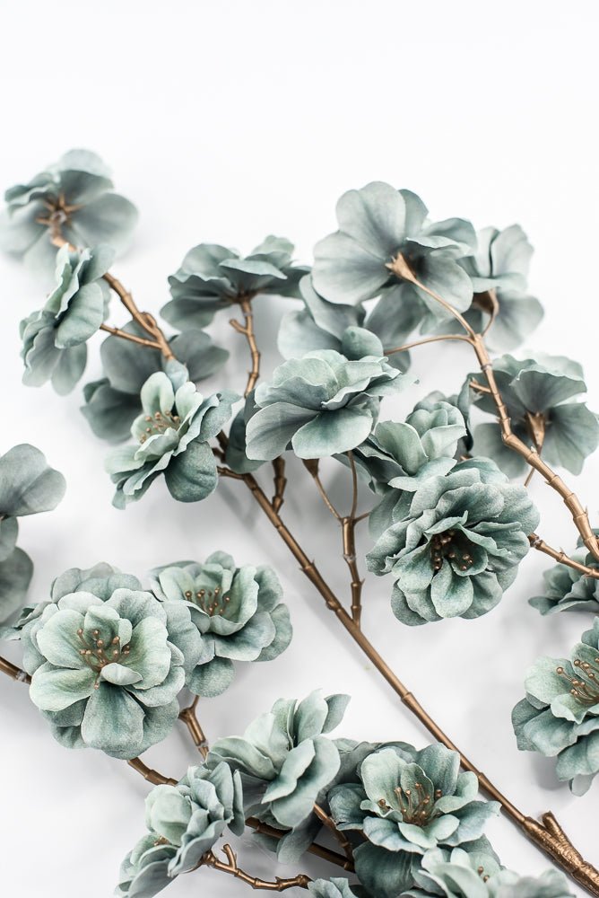 Green Blossom Artificial Flower Spray - Greenery MarketArtificial Flora85317 - TQ