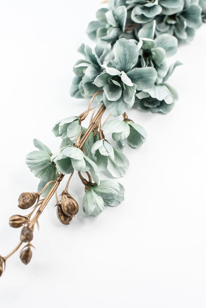 Green Delphiniums Artificial Flower Stem - Greenery MarketArtificial Flora85318 - TQ