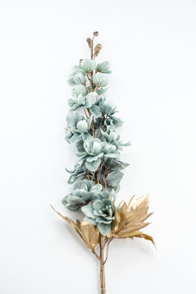 Green Delphiniums Artificial Flower Stem - Greenery MarketArtificial Flora85318 - TQ