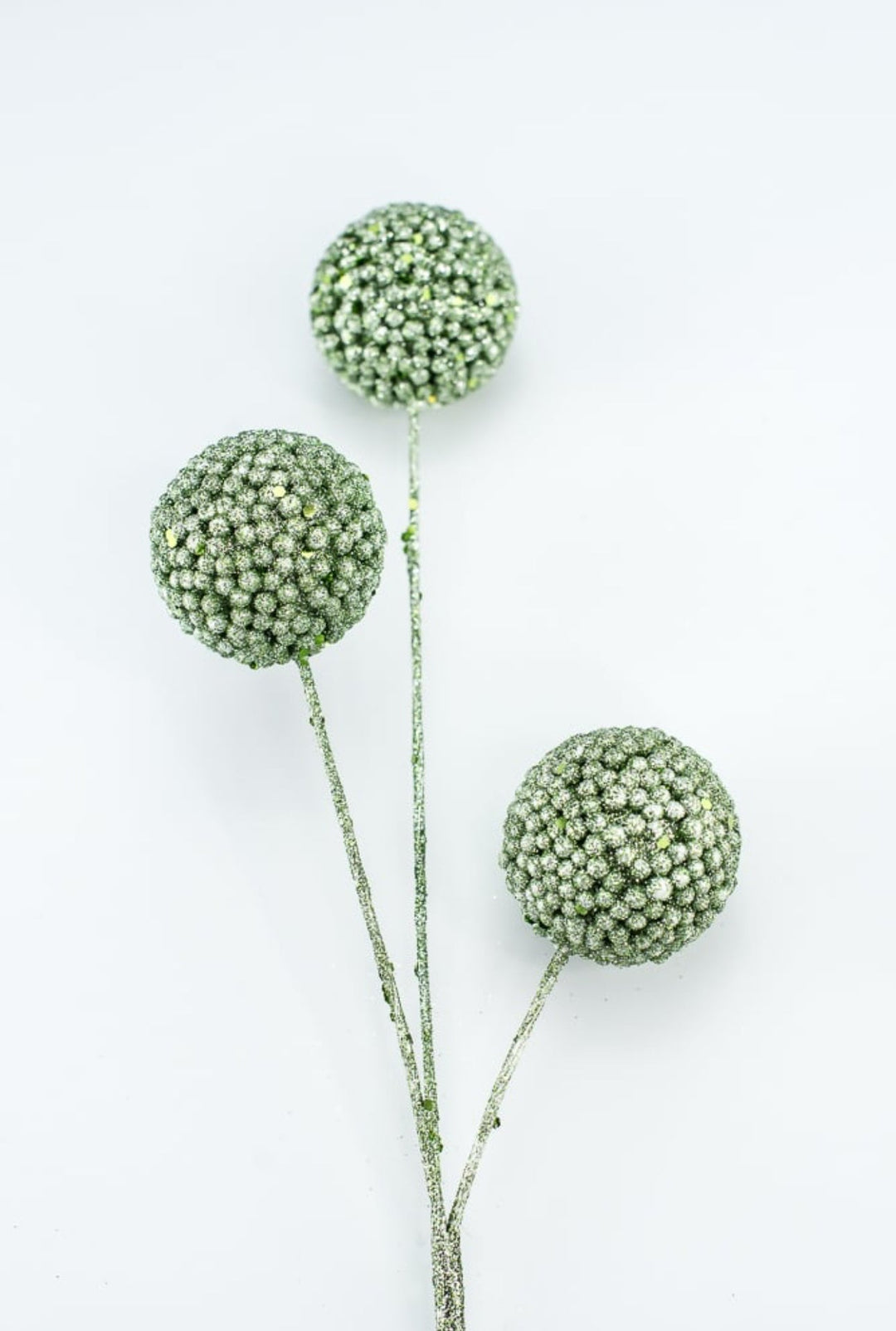 Green glitter ball spray - Greenery MarketGF2734GR