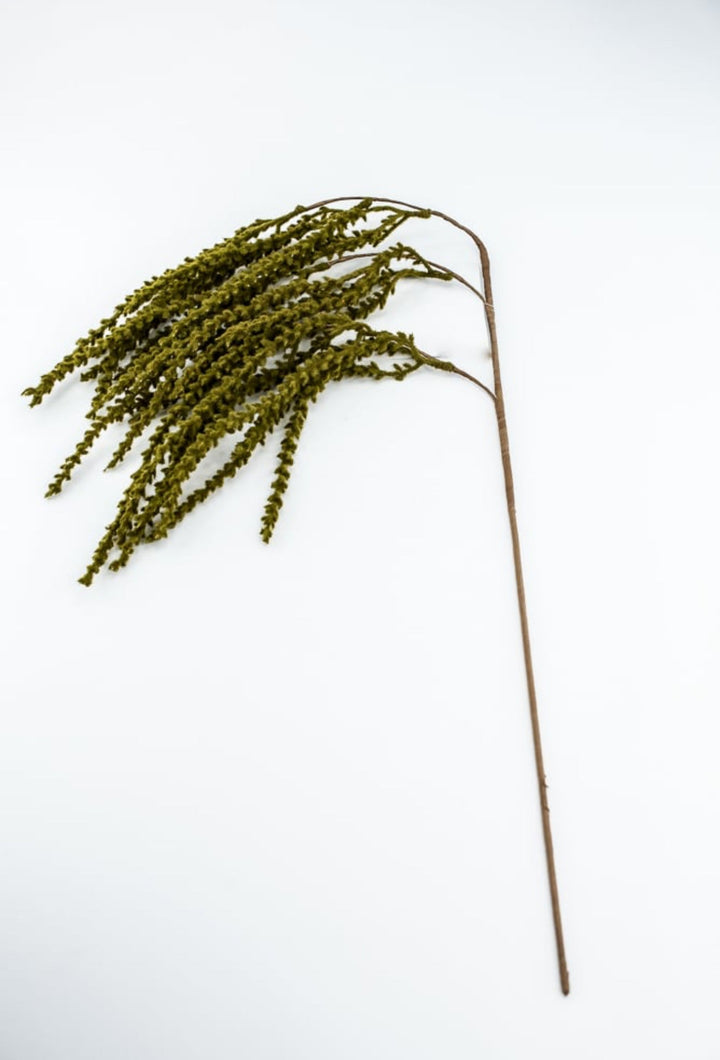 Green Hanging Feather Reed Spray - Greenery Market57273GN