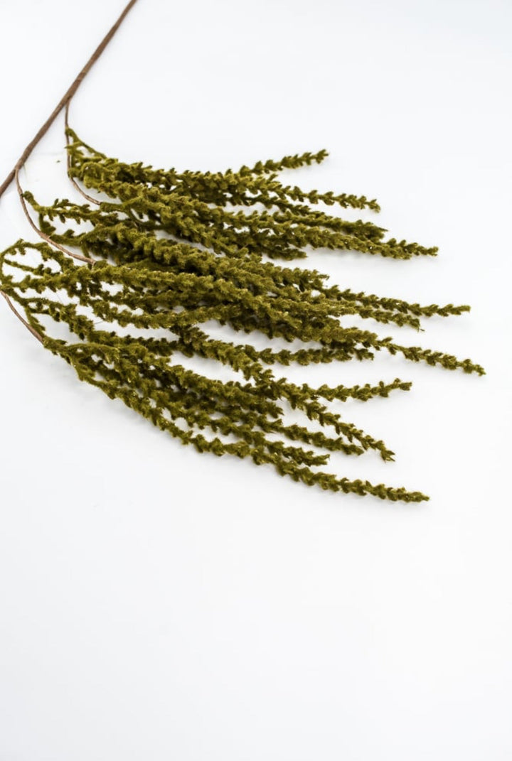 Green Hanging Feather Reed Spray - Greenery Market57273GN