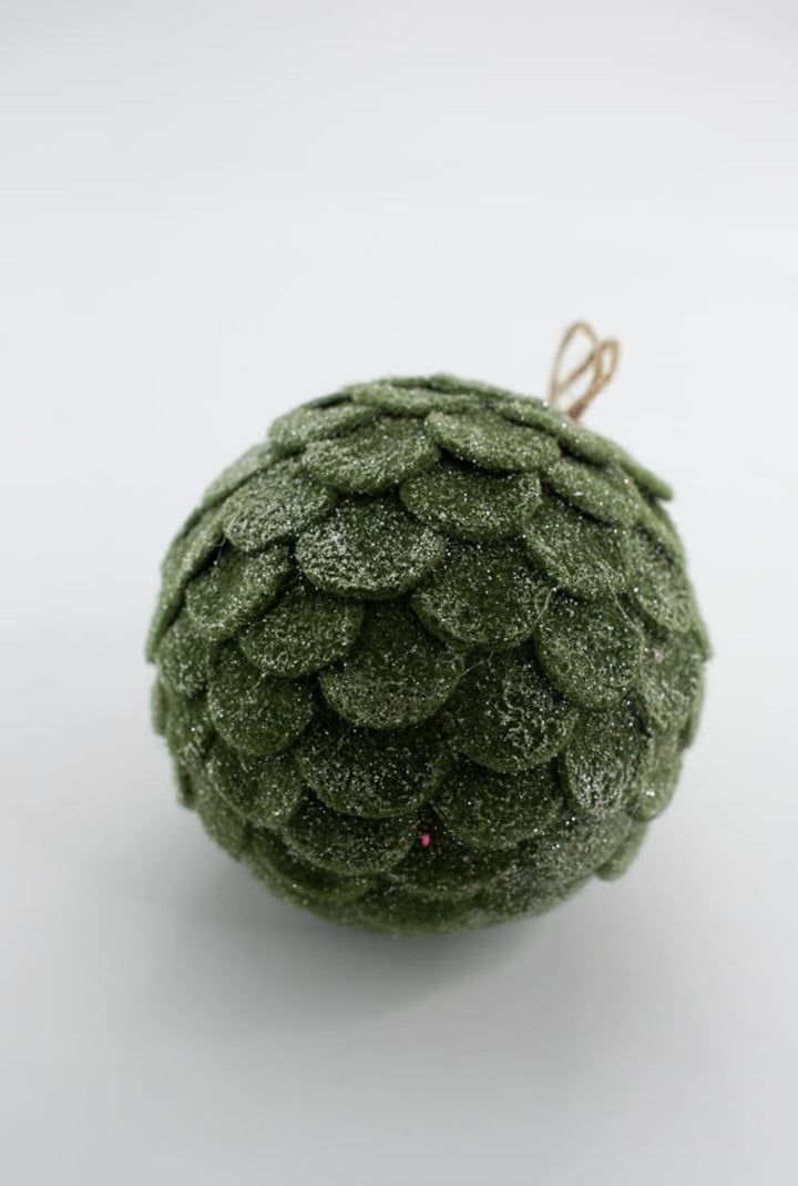 Green Ornament Felt Ball - Greenery Market86361GN