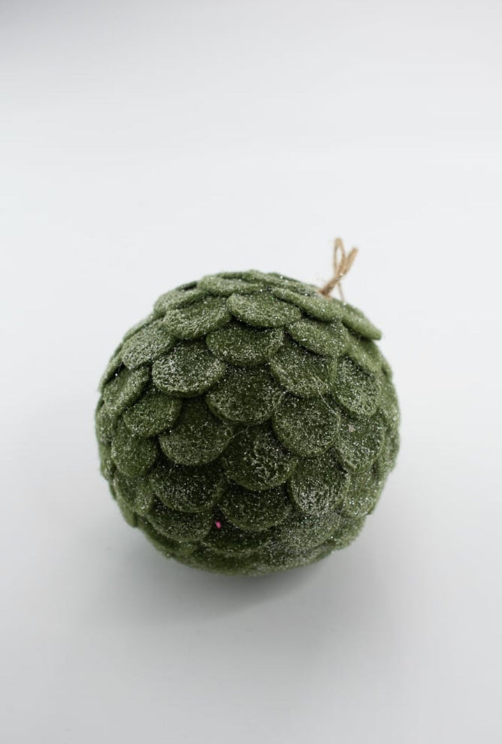 Green Ornament Felt Ball - Greenery Market86361GN