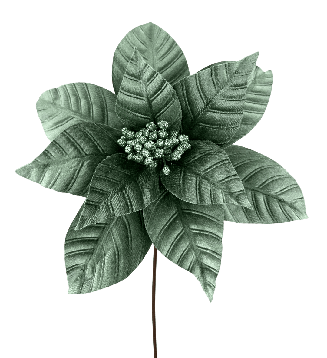 Green Poinsettia Stem - Greenery Market86612GN