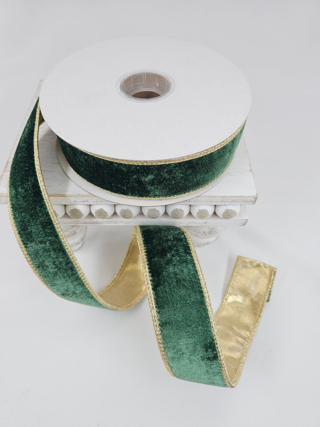 Green Velvet Ribbon - 1.5" - Greenery MarketXR583/15G