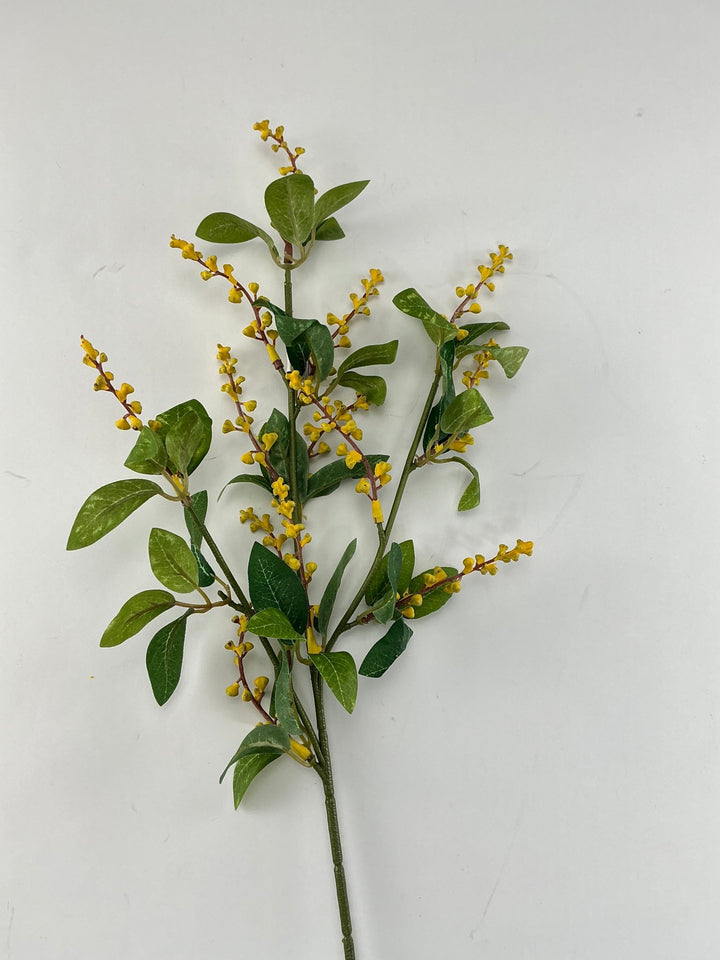 Greenery Berry spray - yellow - Greenery Marketartificial flowersB1394 - Y
