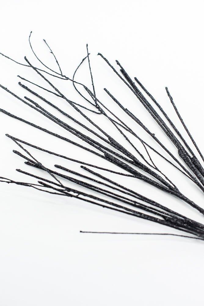 Halloween black twig spray - Greenery MarketHW11 - BK