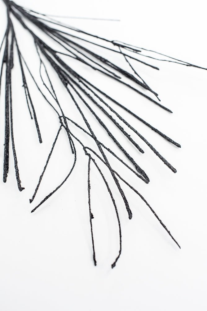 Halloween black twig spray - Greenery MarketHW11 - BK