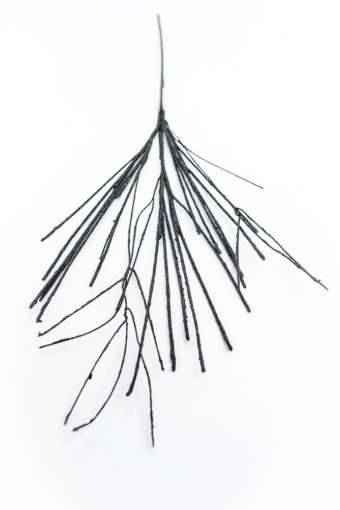 Halloween black twig spray - Greenery MarketHW11 - BK