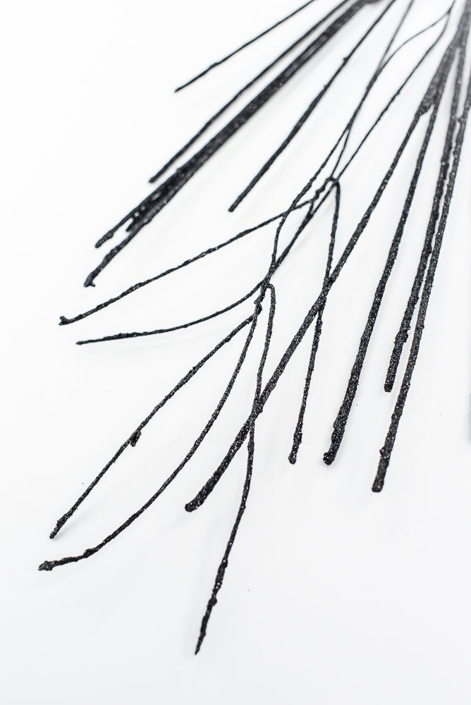 Halloween black twig spray - Greenery MarketHW11 - BK