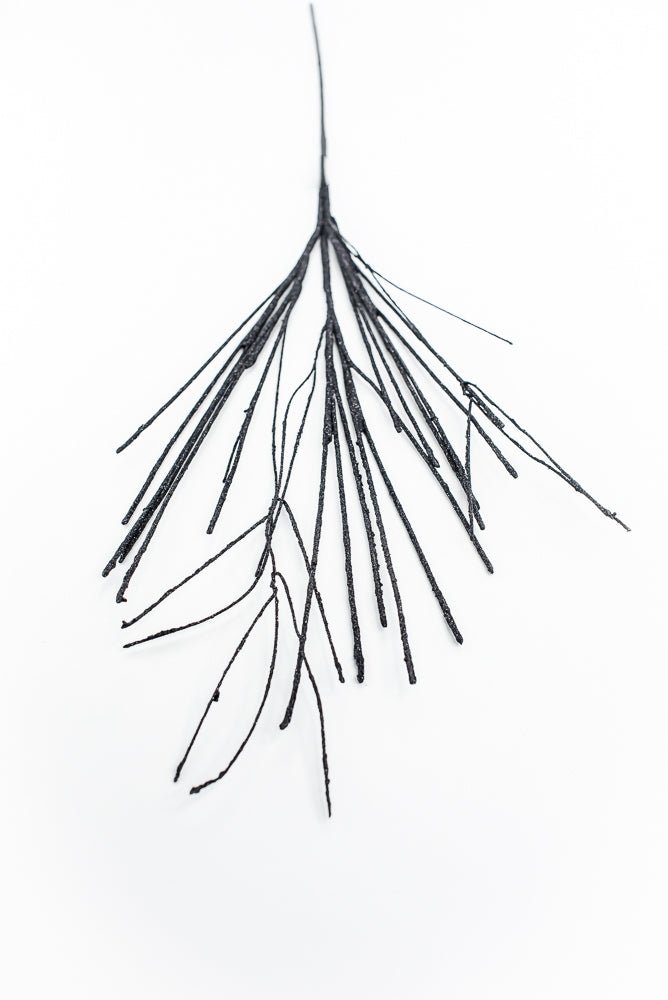 Halloween black twig spray - Greenery MarketHW11 - BK