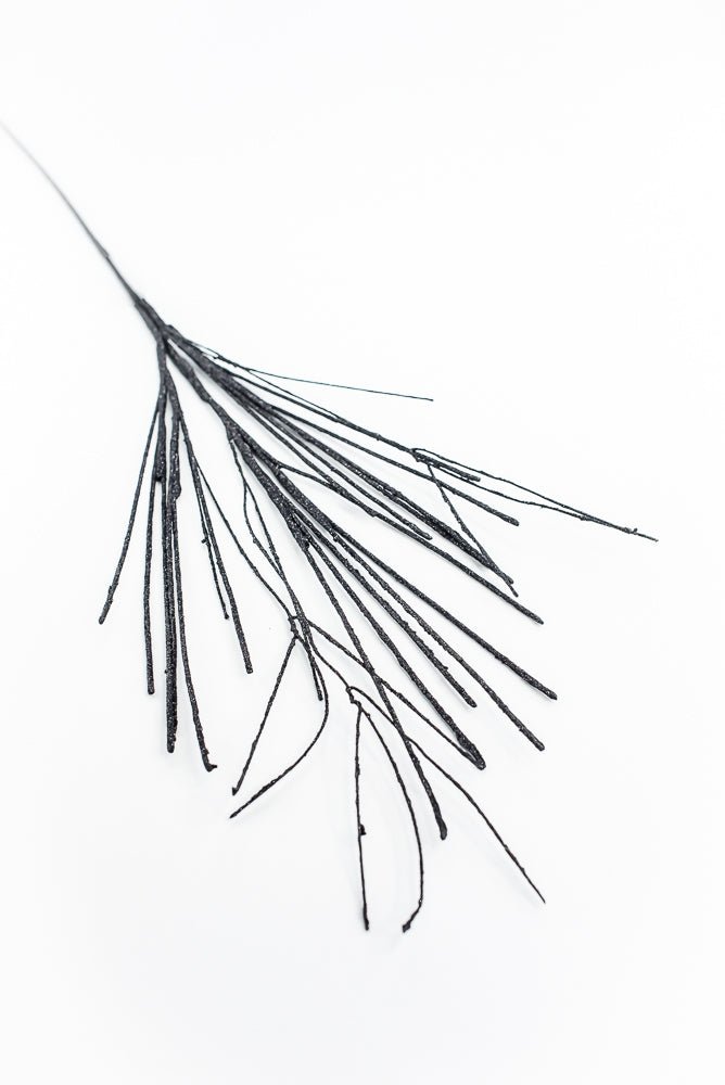 Halloween black twig spray - Greenery MarketHW11 - BK
