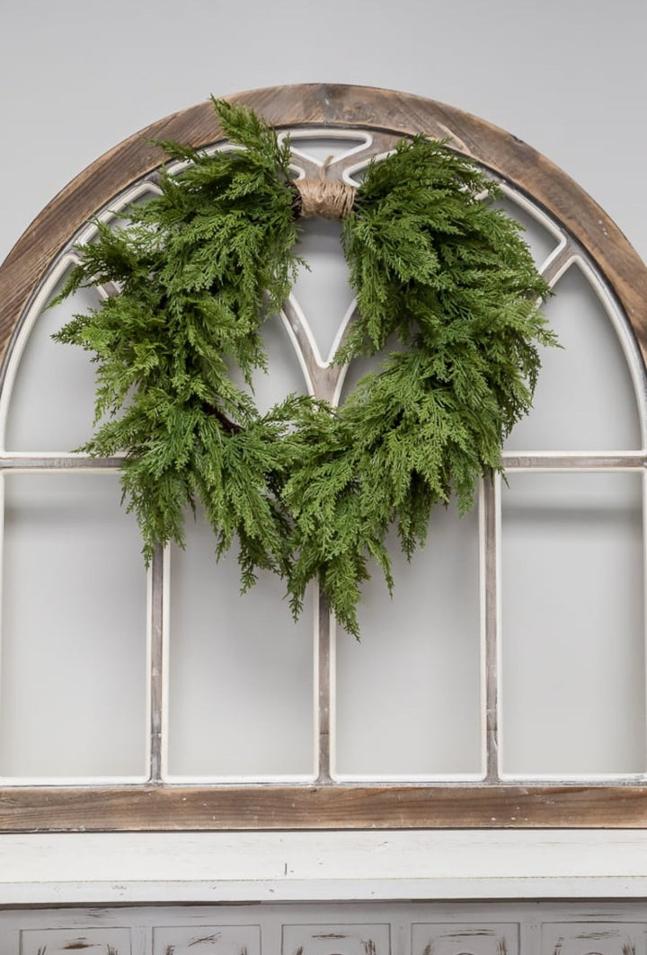 Heart cedar wreath - approx 20” - Greenery Market27912