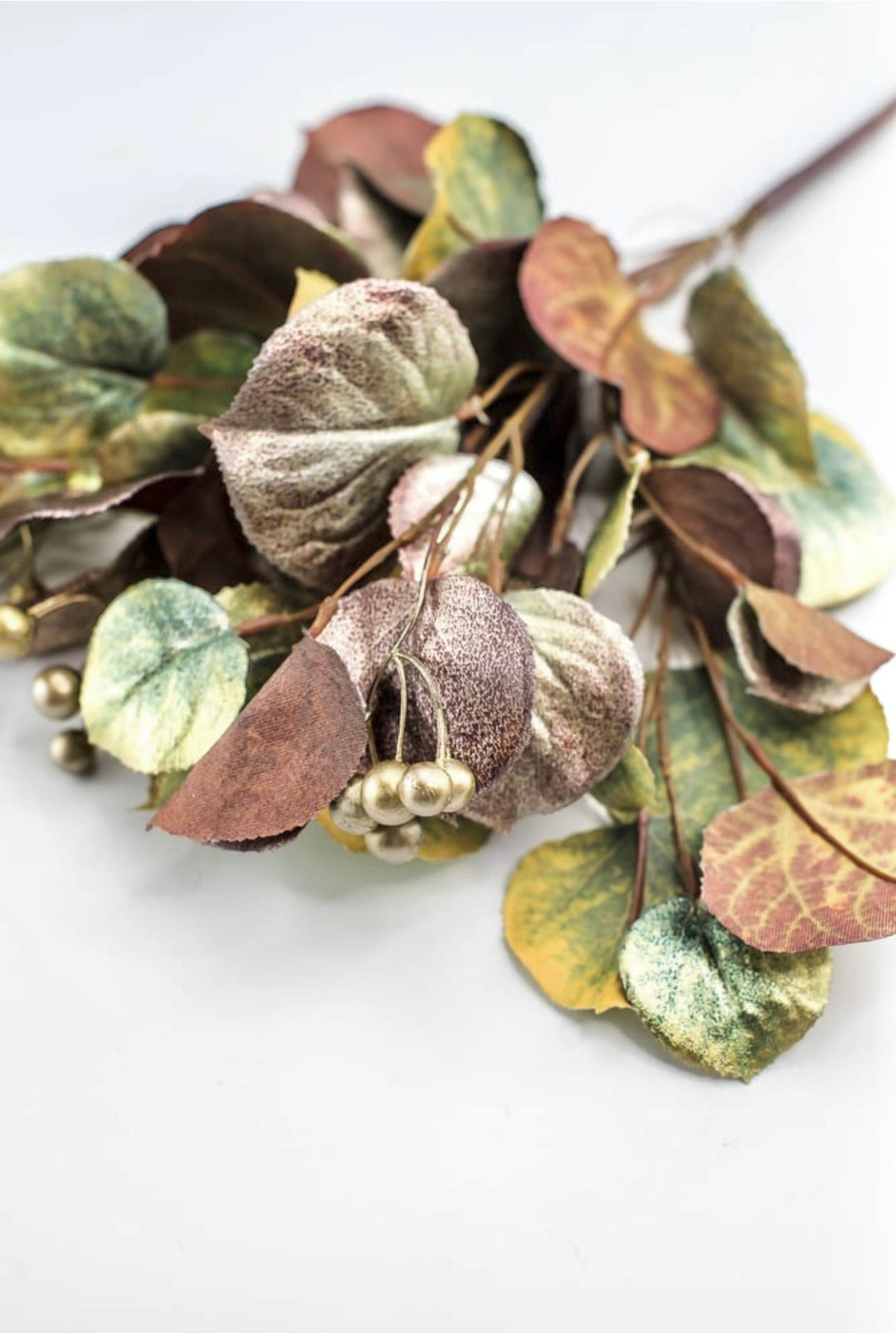 Holiday eucalyptus bush - green mauve - Greenery MarketXF654 - GMV