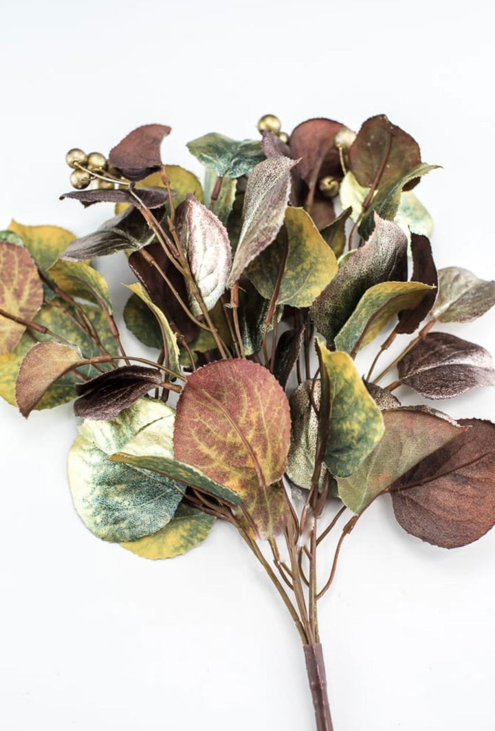 Holiday eucalyptus bush - green mauve - Greenery MarketXF654 - GMV