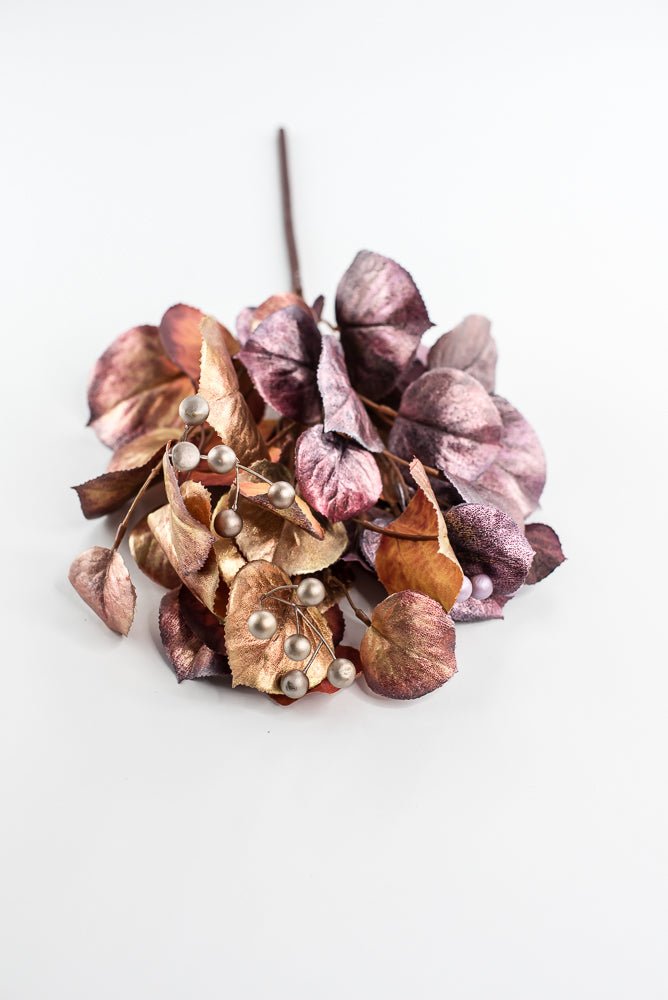 Holiday eucalyptus bush - plum metallic - Greenery MarketXF654 - PLOG