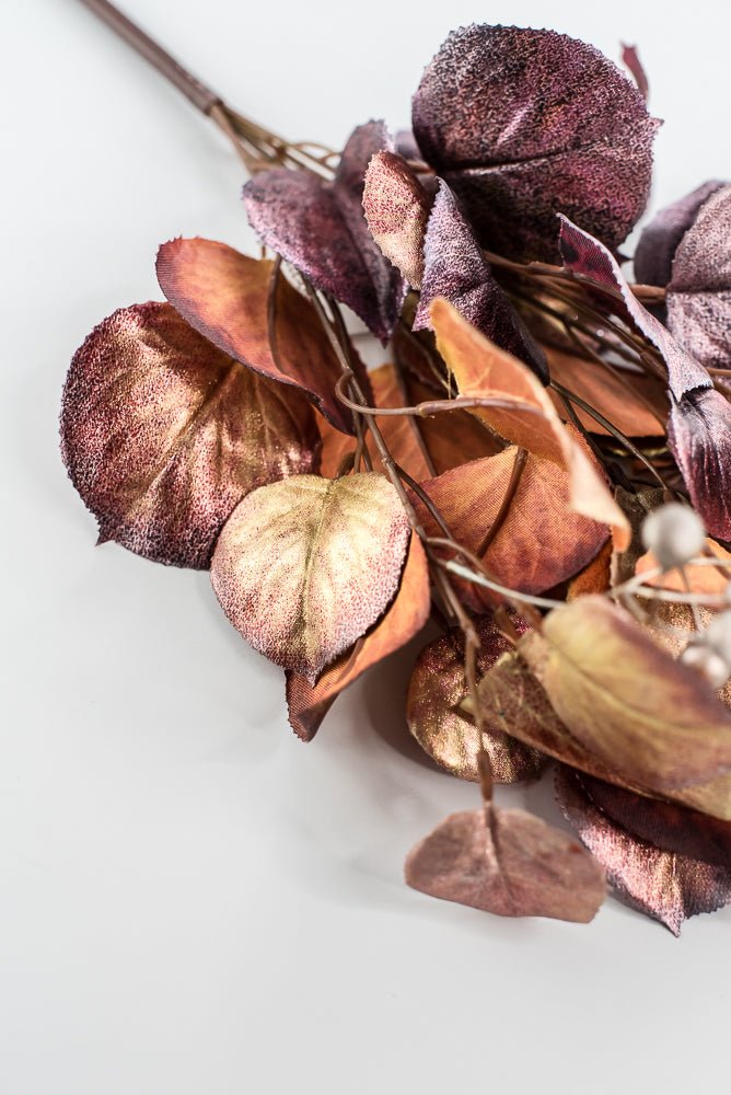 Holiday eucalyptus bush - plum metallic - Greenery MarketXF654 - PLOG