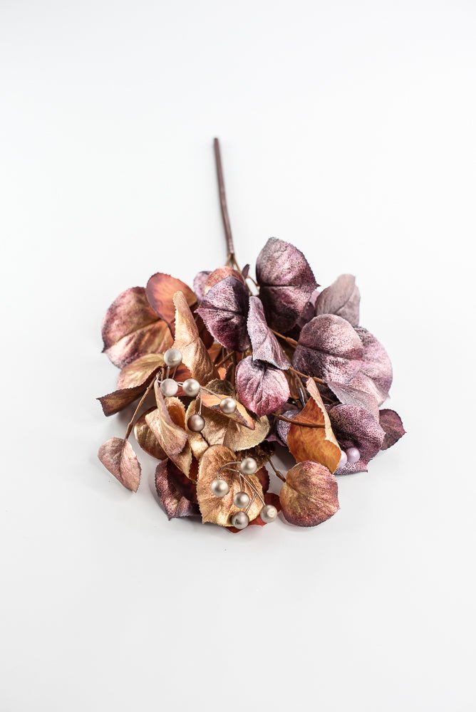 Holiday eucalyptus bush - plum metallic - Greenery MarketXF654 - PLOG