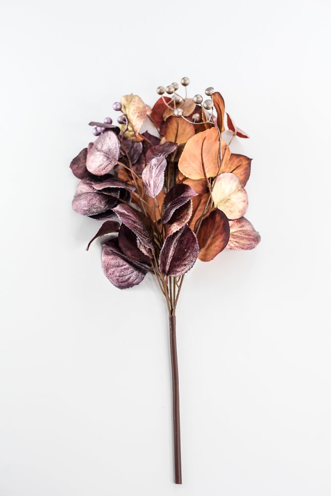 Holiday eucalyptus bush - plum metallic - Greenery MarketXF654 - PLOG