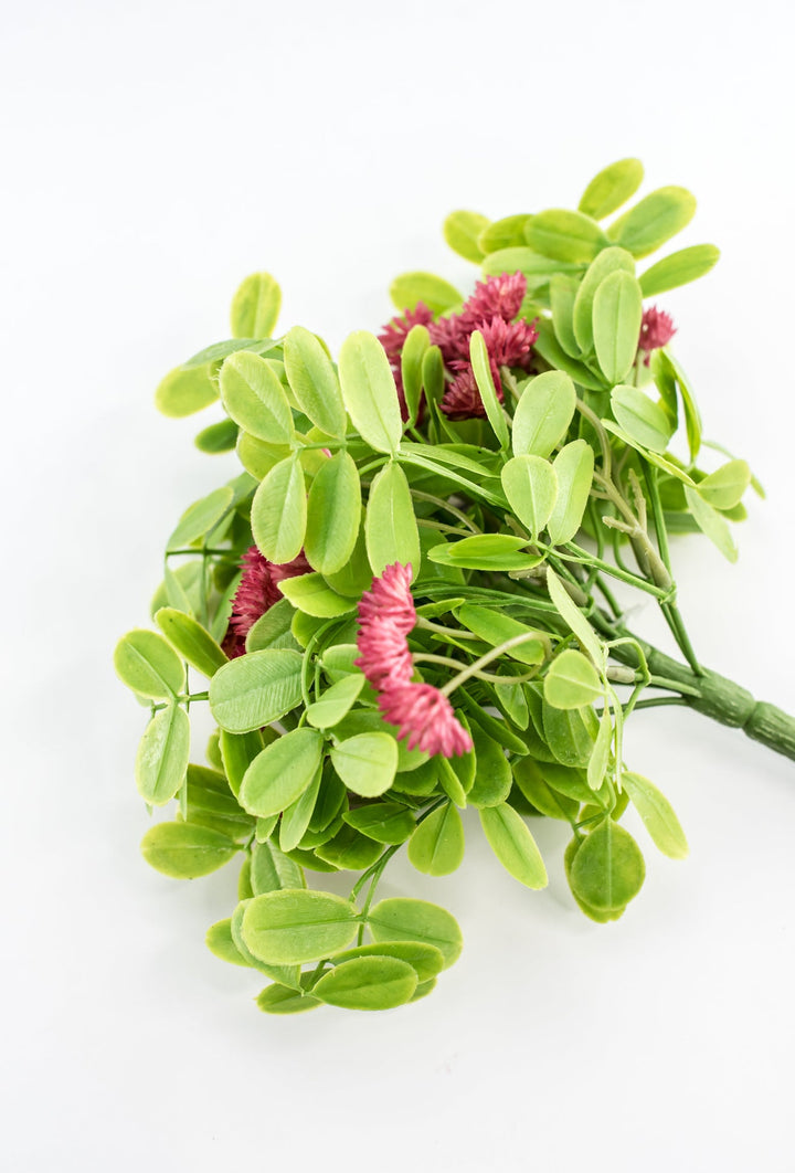 Hot pink clover and greenery bush - Greenery Market2285154HP
