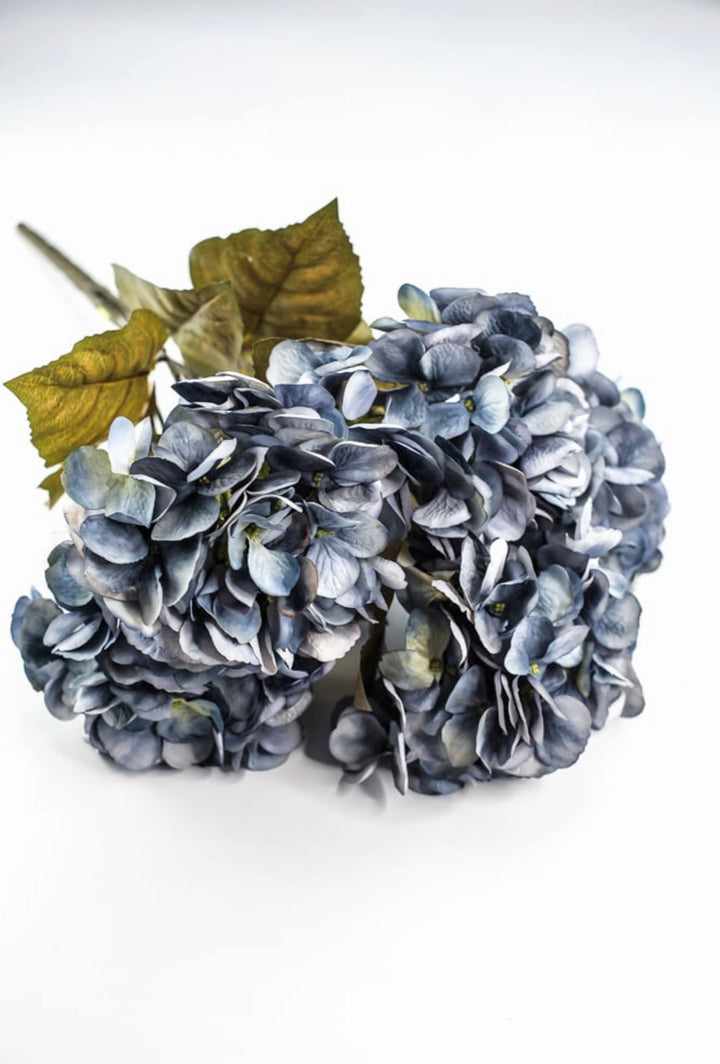 Hydrangea bush - dusty blue - Greenery Marketartificial flowers56652BL