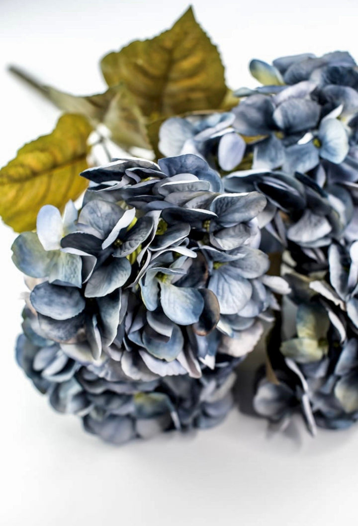 Hydrangea bush - dusty blue - Greenery Marketartificial flowers56652BL