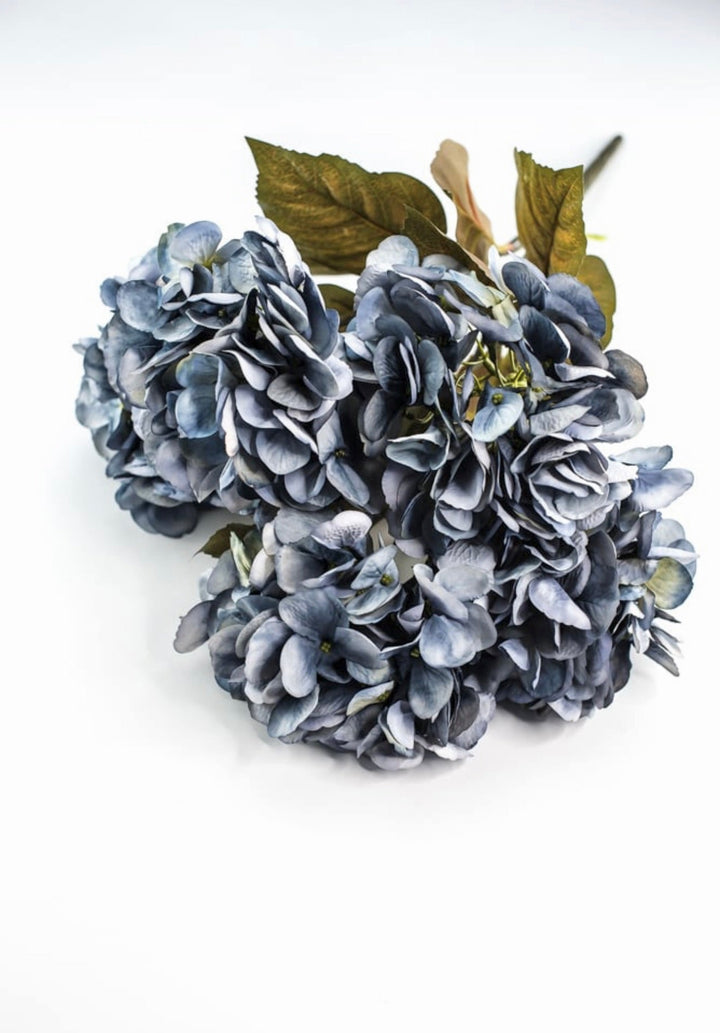 Hydrangea bush - dusty blue - Greenery Marketartificial flowers56652BL