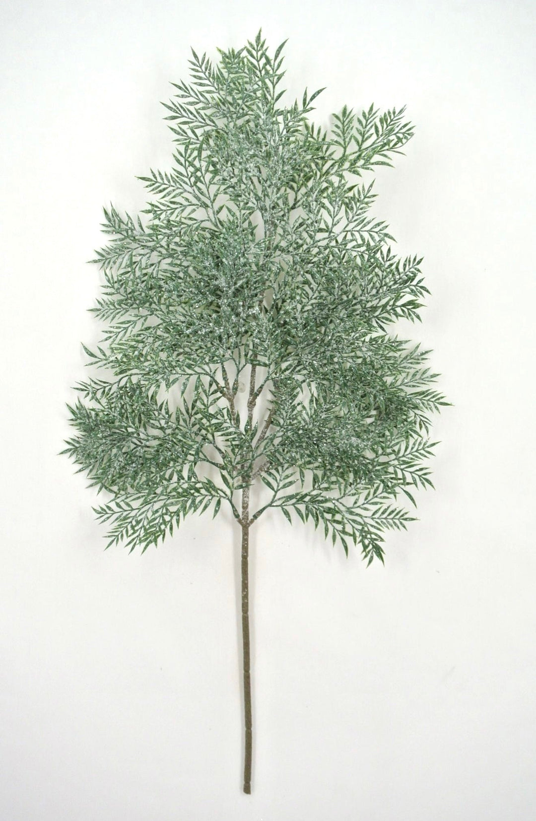 Iced, artificial cedar, evergreen spray - Greenery Market85256