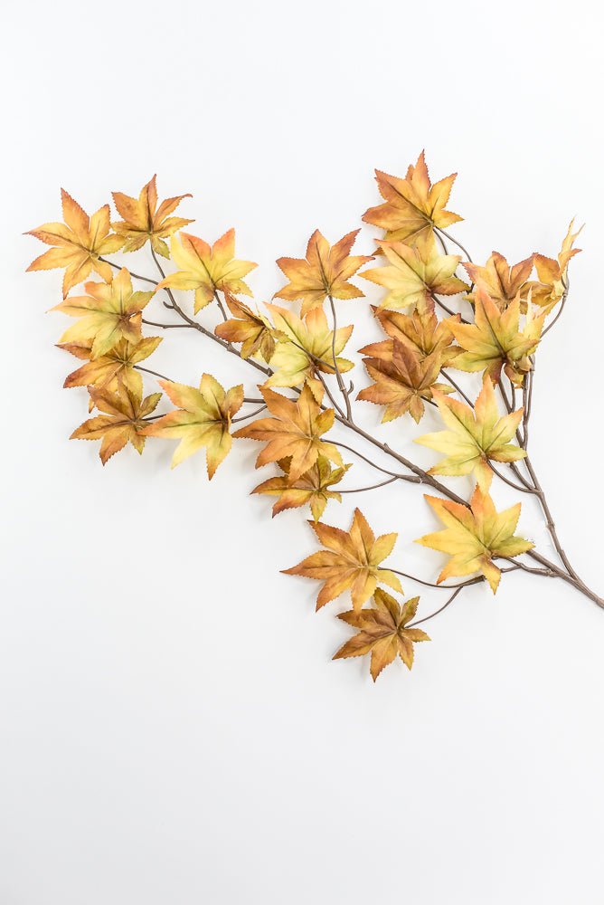 Japanese maple leaf spray - Autumn - Greenery MarketArtificial FloraFL7027 - AUT