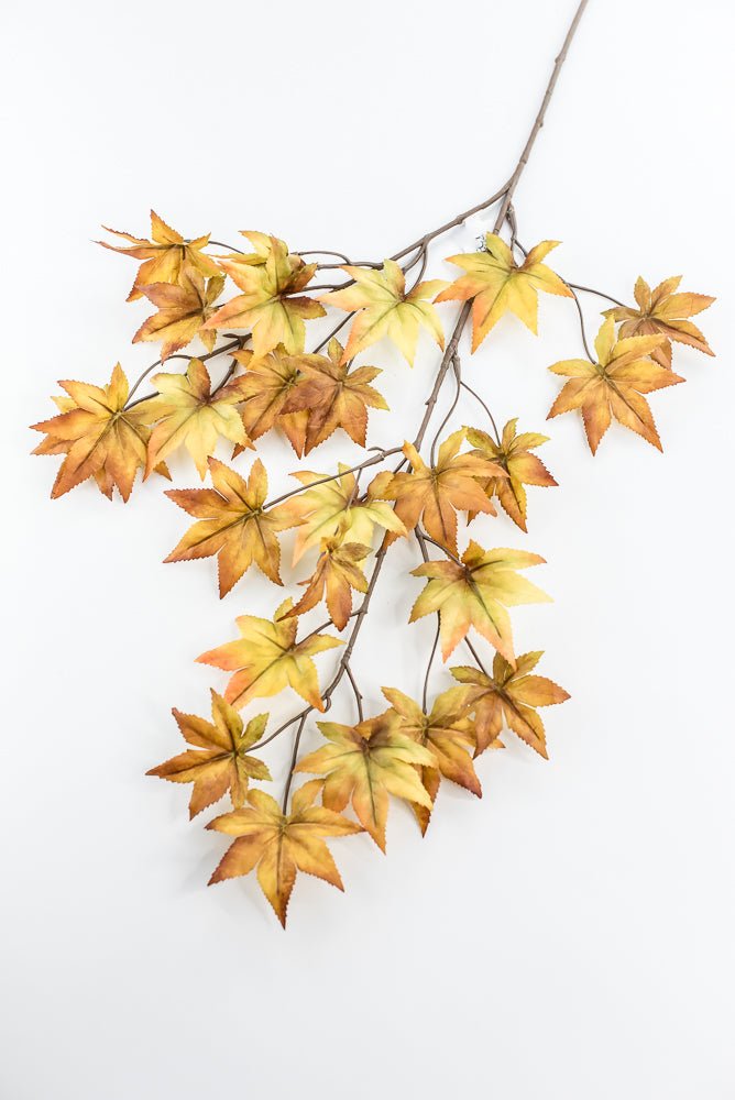 Japanese maple leaf spray - Autumn - Greenery MarketArtificial FloraFL7027 - AUT