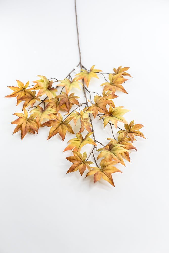 Japanese maple leaf spray - Autumn - Greenery MarketArtificial FloraFL7027 - AUT