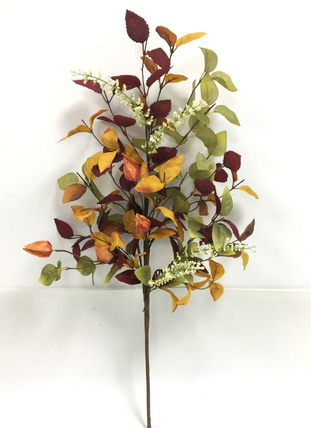 Lantern And Leaves Spray - Greenery Marketartificial flowers65113