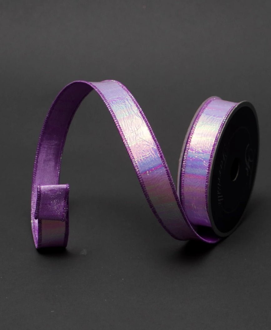 Lavender Electric Farrisilk Wired Ribbon - 1" - Greenery MarketRibbons & TrimRS196 - 70