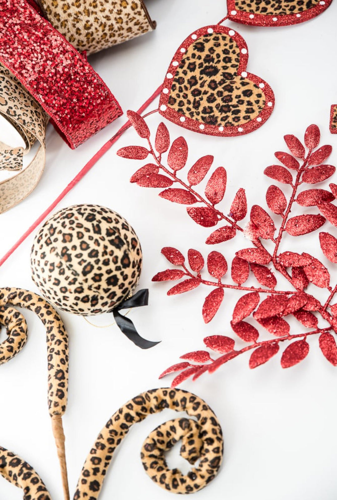 Leopard ball ornaments - 4” - Greenery MarketOrnaments85248CHEETA