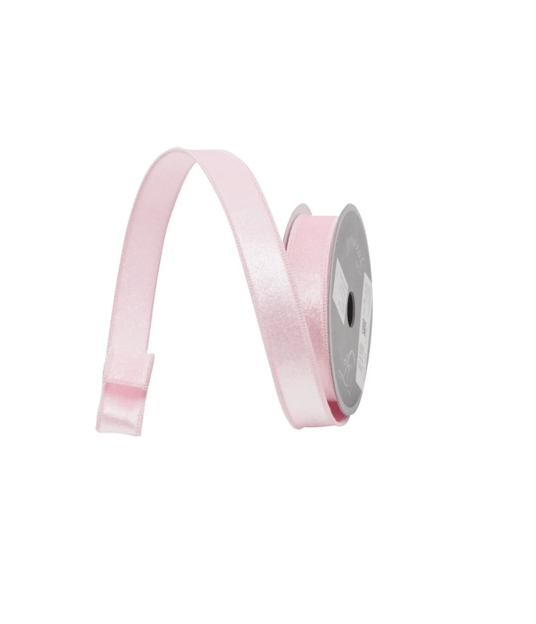 Light Pink Plush Stardust Farrisilk Wired Ribbon - 1" - Greenery MarketRibbons & TrimRS206 - 14