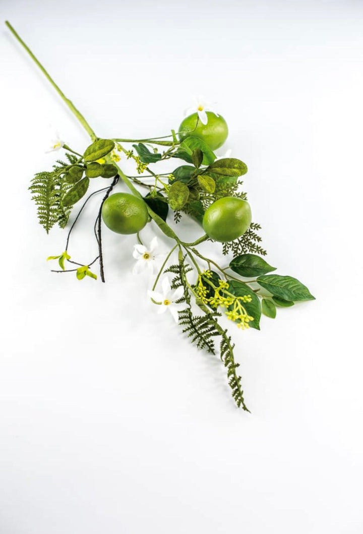 Limes fruit spray with mixed greenery - Greenery MarketArtificial Flora62937SP28