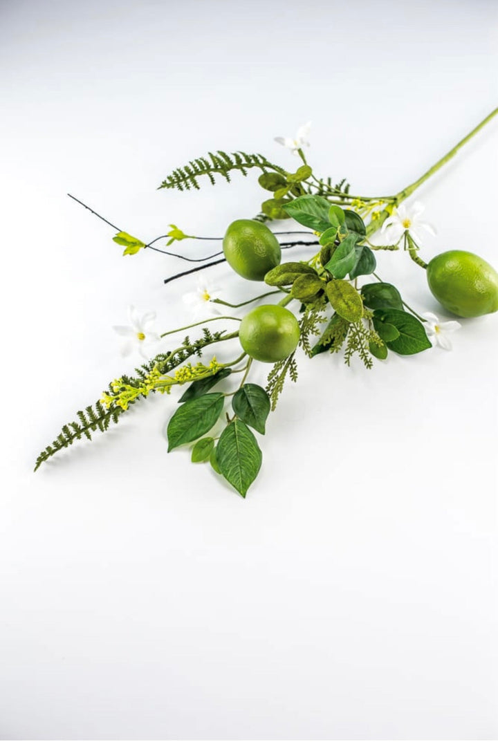 Limes fruit spray with mixed greenery - Greenery MarketArtificial Flora62937SP28