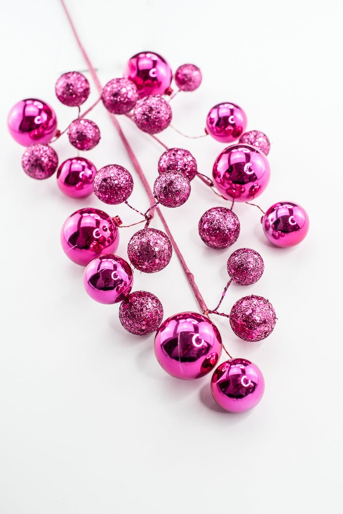 Magenta Pink Ball Spray - Greenery Market86599BT