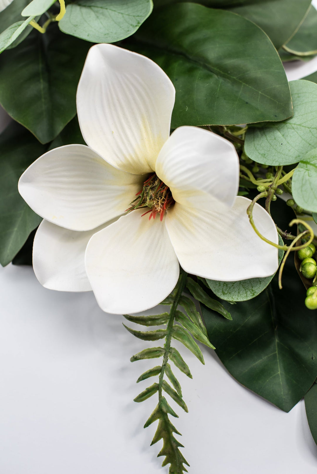 Magnolia Flower And Greenery Spray - Greenery MarketPm3556