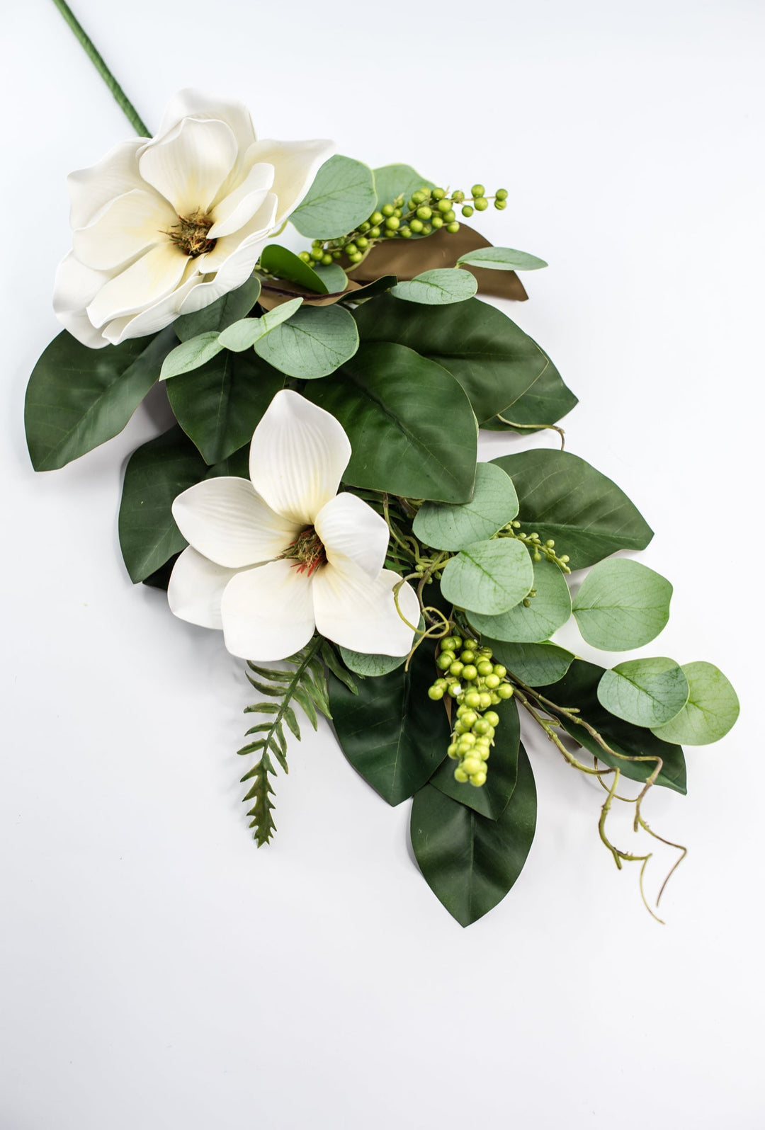 Magnolia Flower And Greenery Spray - Greenery MarketPm3556