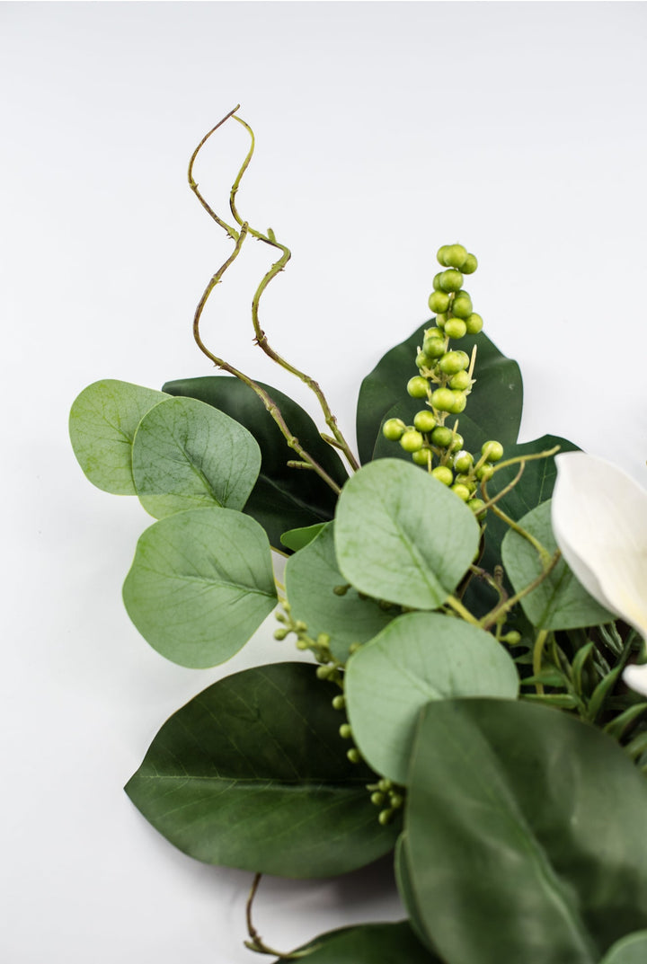 Magnolia Flower And Greenery Spray - Greenery MarketPm3556
