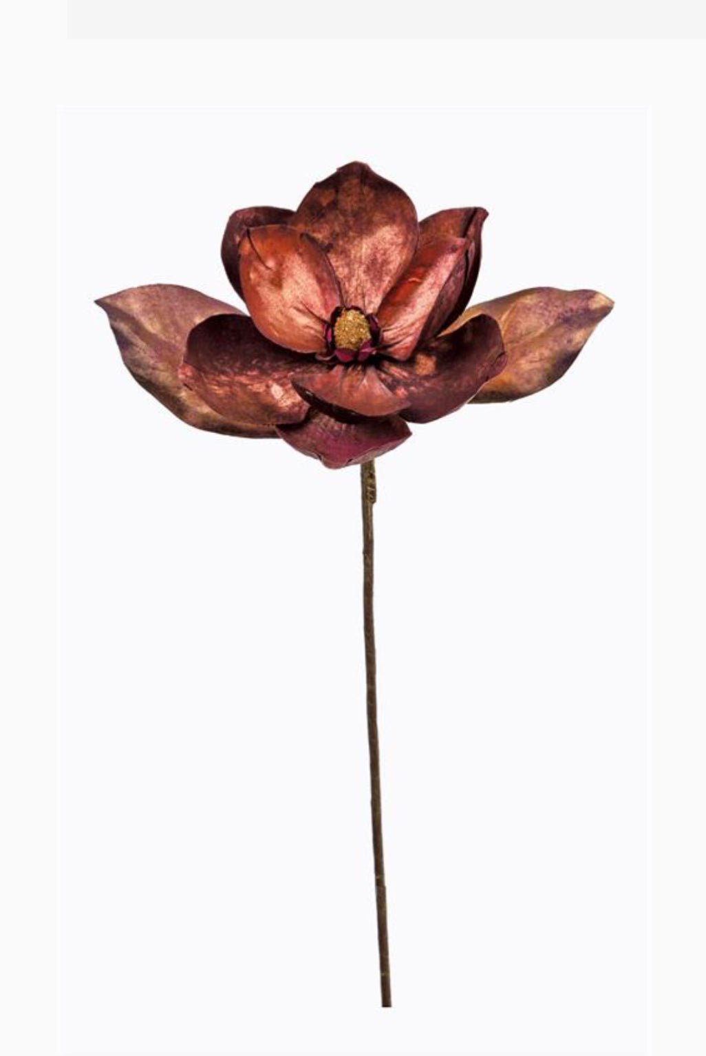 Magnolia stem - metallic burgundy - Greenery Marketartificial flowersXG943 - BU