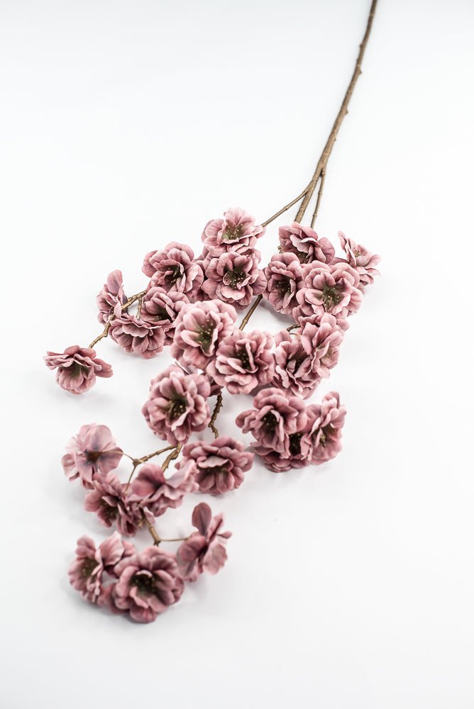 Mauve blossom artificial flower spray - Greenery MarketArtificial Flora85317 - MV