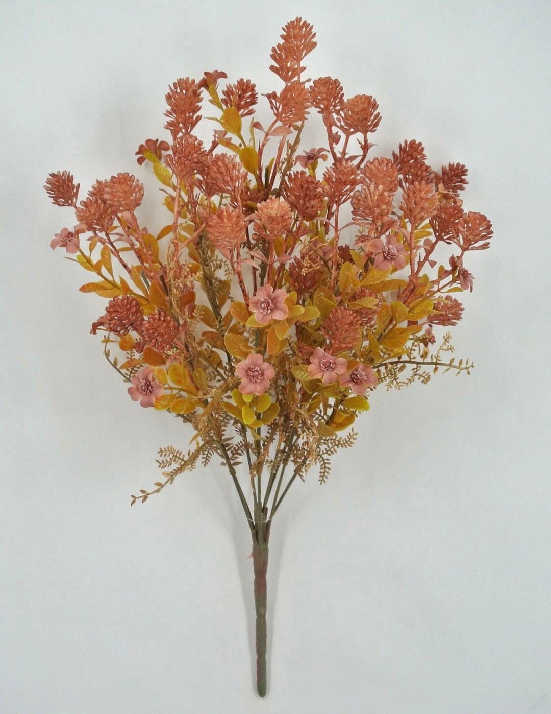 Mauve Mixed Plastic Leaf Ball - Greenery Market85336 - MV