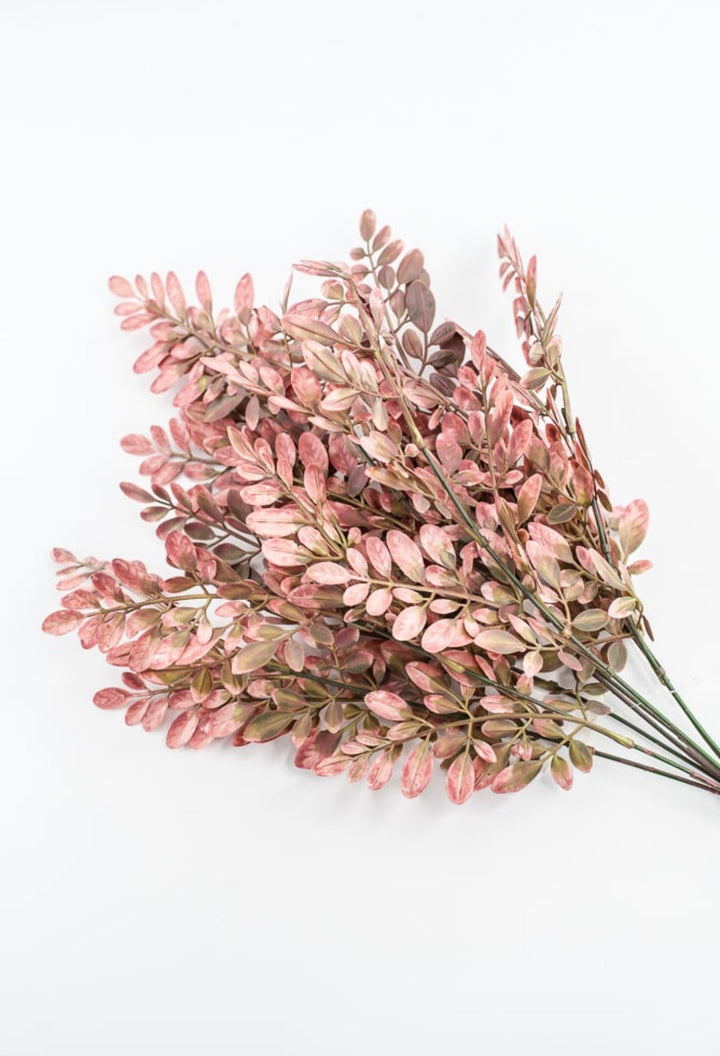 Mauve Plastic Hemlock Bush - Greenery Market57317MV