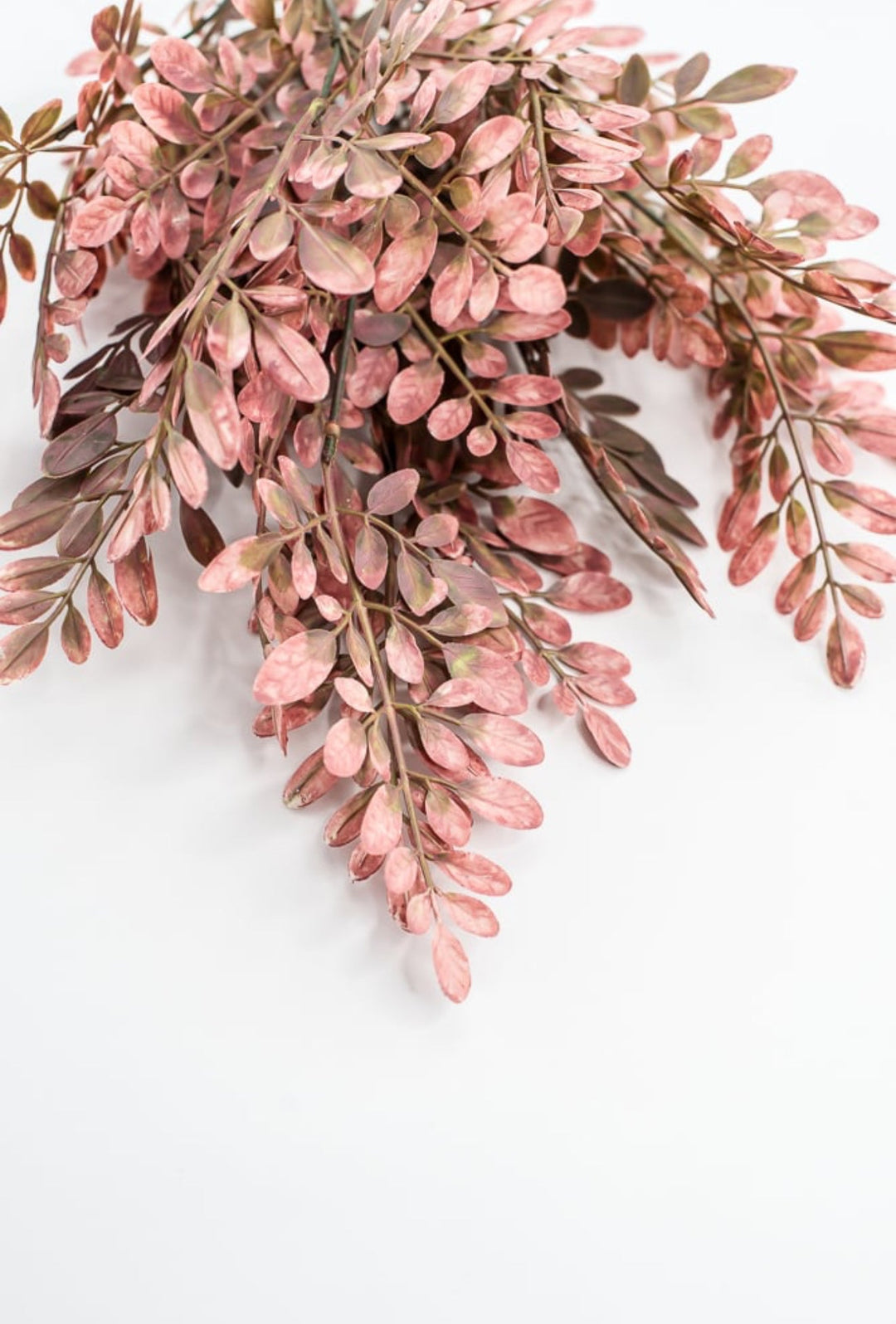 Mauve Plastic Hemlock Bush - Greenery Market57317MV