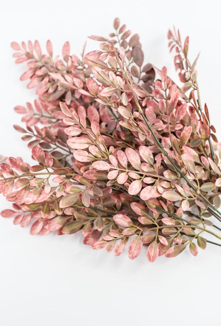 Mauve Plastic Hemlock Bush - Greenery Market57317MV