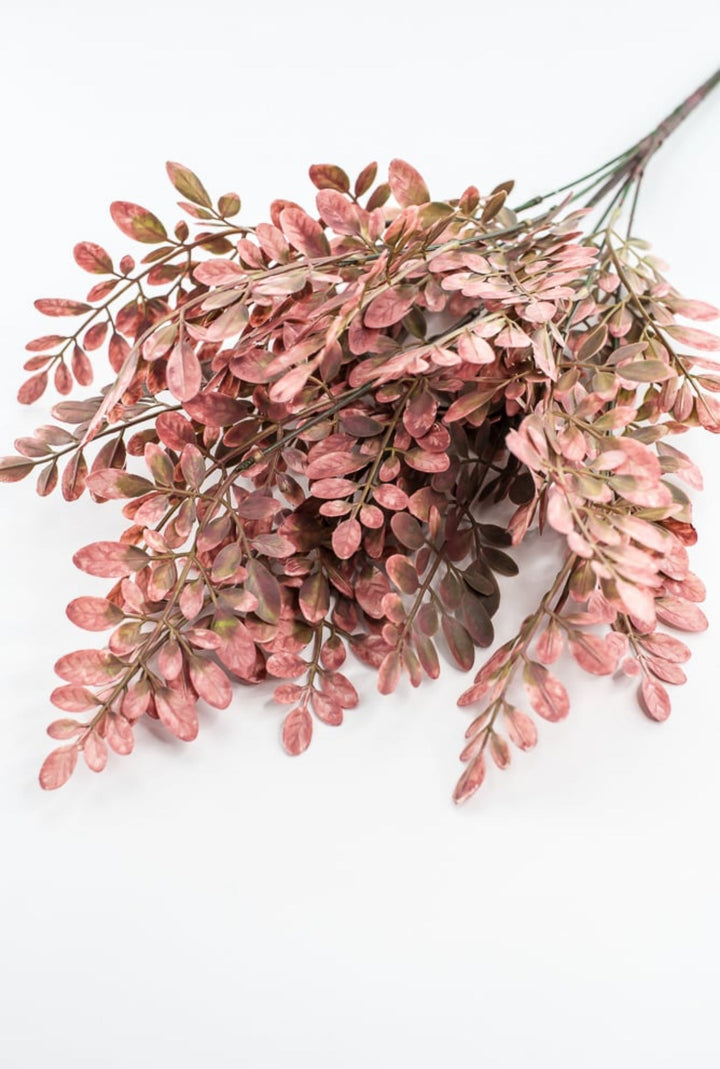 Mauve Plastic Hemlock Bush - Greenery Market57317MV